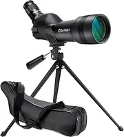 [BARSKA] AD12570 Spotter Pro 20-60x60 Waterproof Spotting Scope, Black, One Size