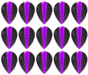 5 Sets Harrows Quantum Pear Dart Flights – Ships w/ Tracking - Purple