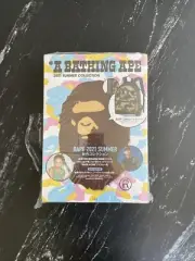 Bape Camo Backpack A Bathing Ape 2021 Summer Collection Mook Book Brand New