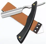 SXDGS - Straight Razor with Strobe Professional Straight Edge Razor for Barber Premium Stainless Steel Razor