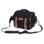 Dslr Slr Camera Shoulder Messenger Bag Black Camera Cases Bags & Covers