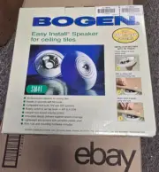 (2) Bogen Communication SM4T Main / Ceiling Tile Stereo Speakers SAME DAY SHIP!