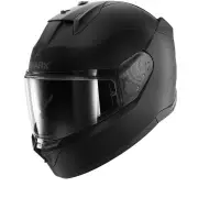 D-Skwal 3 Blank Mat Black Mat KMA Full Face Helmet