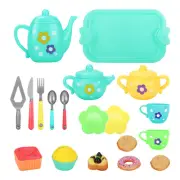 Kitchen Toy Simulation Teapot Teacup Set for Role Play Child