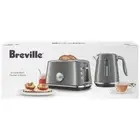 Breville the Luxe Duo Kettle and Toaster Smoked Hickory BKT735SHY