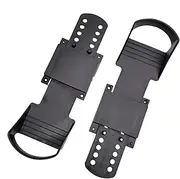 Lower Pedal Replacement - 1 Pair Rowing Machine Foot Pedals Replacement Lower Foot Pedals Anti-Slip Texture Design Exercise Rowing Foot Pedals for Home Gym Rowing Foot Pedals