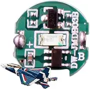 Filvczt LED Light Display, Magnetic Control LED, Toy Collection Display, with Sleek and Compact Design, Easy to Use and Set Up, 1.3x1.3x0.5cm, for Families, Lovers