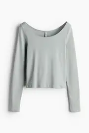 Boat Neck Cotton Top