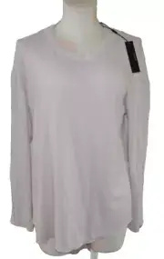 TAHARI Pullover Sweater ROSE Large NWT SUPER SOFT Polyester/Rayon/Spandex