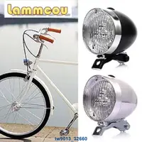 在飛比找蝦皮購物優惠-✨年終大促✨自行車燈 3 LED 復古經典自行車大燈自行車復