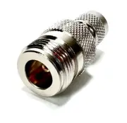 GIZWIZ RF Coax Adapters MIni UHF Male Plug to N Female Jack 2pcs