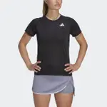 ADIDAS CLUB TEE HS1450 女 短袖上衣 網球 運動 休閒 吸濕 排汗 透氣 舒適 黑