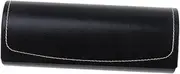 [OATIPHO] Ergonomic Hard Shell Eyeglass Case Pu Leather for Small to Medium Frames