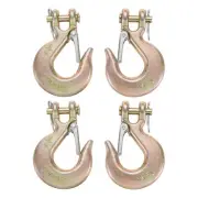 1/4" Clevis Slip Hook,4Pcs Clevis Slip Hook 3300 Lbs Working Load Limit