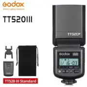 Godox TT520III Wireless Camera Flash Speedlite Light Fr Nikon Sony Canon Olympus
