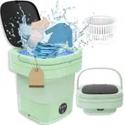 unbrand Portable Washing Machine, Folding Dryer, Mini Washing Machine, Small Smart Washing Machine, 3 Cleaning Modes For Baby Clothes, Camping, Rv ...