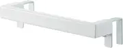 Yamazaki 2853 Kitchen Towel Hanger Bar, White, Approx. W 7.5 x D 2.4-2.8 x H 1.6 inches (19 x 6-7 x 4 cm), Tower Towel Rack