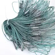 25m 3 Layers Monofilament Gill Fishing Net With Float Fish Trap Fishing Tools Hfmqv One Size