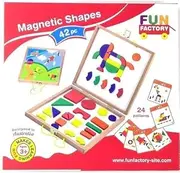 Fun Factory Build A Picture 42-Pieces Magnet Shape Set