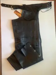 Vintage Leather Chaps Hot Leather Size 3X Brand New With Tag Rare! Vintage Stock