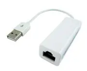 Astrotek 15cm Converter Male USB-A To Female LAN RJ45 Ethernet Network Adapter
