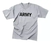 Rothco 66080 Kids Army Physical Training T-Shirt - Grey