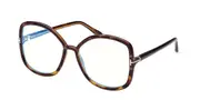 Tom Ford FT5845-B Blue-Light Block 052 Men's Glasses Tortoiseshell Size 56 - Private Health Rebate - Blue Light Block Available