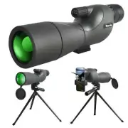 Telescope Spotting Scope Zoom Monocular Waterproof For Bird Watching With Tripod