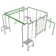 Lifespan Kids Junior Jungle Madagascar Monkey Bar Frame Play Set V2