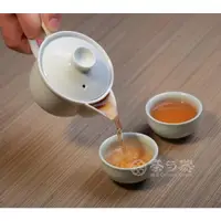 在飛比找ETMall東森購物網優惠-茶與器新款臺灣三希陶瓷茶壺茶杯1壺2杯工夫茶具套組簡約多款