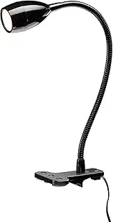 Brilliant Jansen Clamp 1W 60 Lumens USB LED Task Lamp, Black