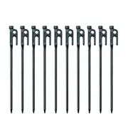 snowpeak sp-r-103-10 Snowpeak Pegs Tent and Tarp Accessories Solid Stakes