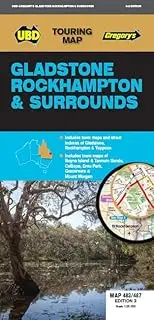 UBD Gregory's Gladstone Rockhampton UBD Map