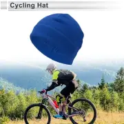 Cycling Hat Keep Warm Ear Protection Blue 27x18cm Polar Fleece Fabric 1 Pc