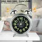 Light Table Clock Super Loud Double Bell Number Clock Alarm Clock Home Decor