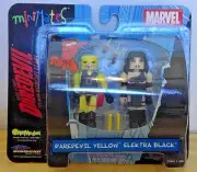 Diamond Select Mini Mates Daredevil & Elektra Variant NOC