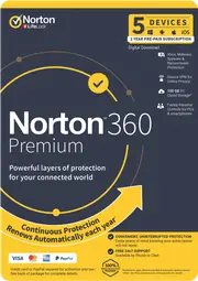 Norton 360 Premium Internet Security (5D 24M)