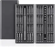 JUYICOLEX 63 in 1 Precision Screwdriver Set, Multi-Bit Screw Driver Kits, Home Repair Tool Kit for Phone Watch Laptop PC Game Console