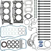 partszen HS26541PT Head Gasket Bolt Set Fit for Dodge Avenger Charger Journey Durango for Chrysler 200 300 Town Country for Ram 1500 CV for Jeep Wrangler Grand Cherokee for VW Routan 2011-2016