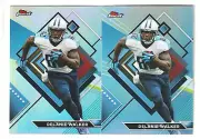 Lot (2) 2023 Topps Composite Delanie Walker Refractor #247 Titans