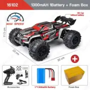 1:16 50KM/H 4WD RC Car With LED Remote Control Cars High Speed Drift Car