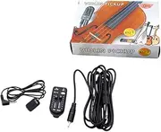 SECFOU Violin Pickup Guitar Ukulele Musical Instrument Accessory Pickup Set Smooth Edges