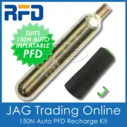 RFD AUTOMATIC PFD RE-ARM KIT & Co2 CYLINDER / HEAD - AUTO INFLATABLE LIFEJACKET