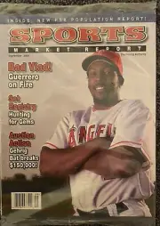 September 2004 SMR Sports Market Report PSA Price Guide Vladimir Guerrero Sealed