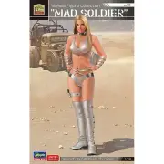 Hasegawa #52365 1/12 SP565 12 Real Figure Collection No.33 Mad Soldier