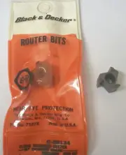 Black & Decker 1/4 Arbor Flush Trimming Cutter Router Bit C59134 - USA