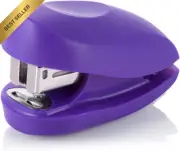 Mini Stapler, 12 Sheet Capacity, with Staple Remover & 1000 Staples, Purple