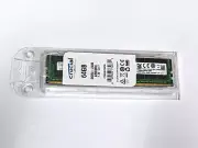 CT64G4LFQ424A CRUCIAL 64GB (1X64GB) 4DRX4 PC4-2400T DDR4 MEMORY ECC Server RAM