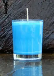 40hr Blue The Best MUSK STICK LOLLIES Triple Scented Natural SOY WAX Jar CANDLE