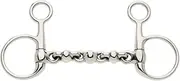 Lorina Waterford Hanging Cheek Snaffle (UK Size: 5in) (Silver)
